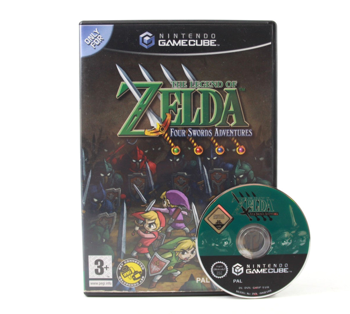The Legend of Zelda: Four Swords Adventure - Nintendo GameCube [PAL] - WARRANTY