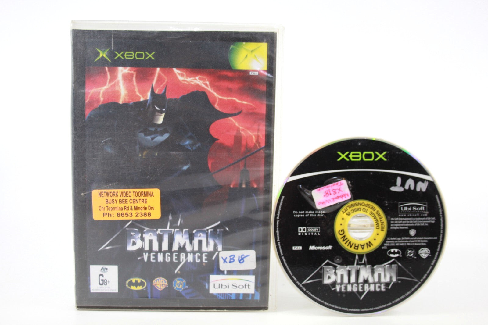 Batman Vengeance [EX Rental] - Xbox [PAL] - WITH WARRANTY