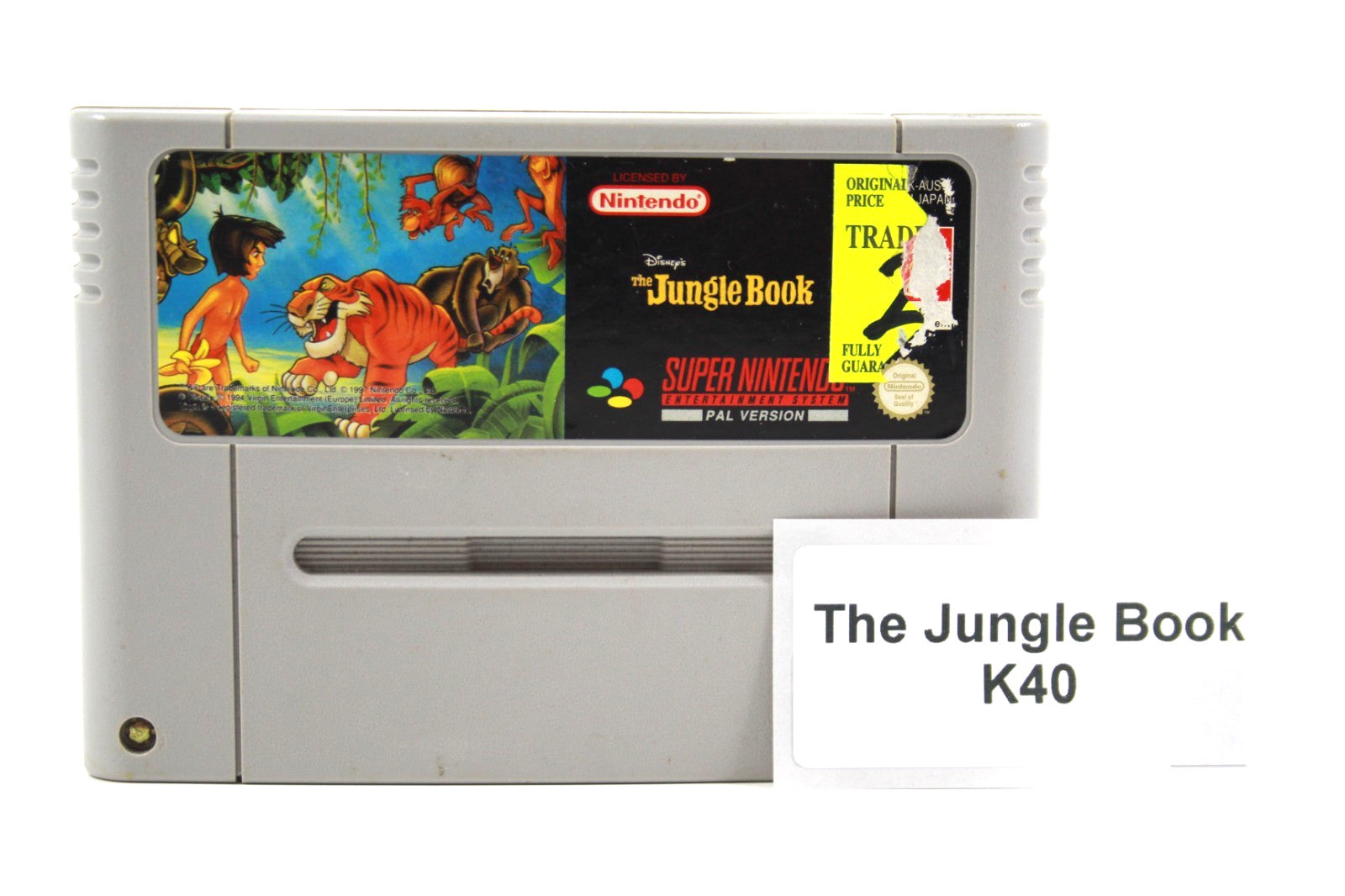 The Jungle Book [CART ONLY] - Super Nintendo (SNES) [PAL] - WITH WARRANTY