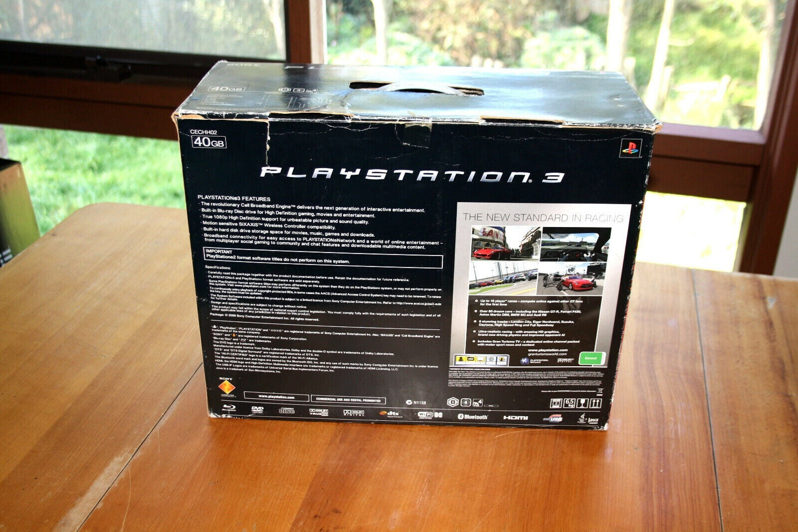 Sony PS3 Fat Console (40GB, Gran Turismo Prologue LIMITED EDITION) - BOXED