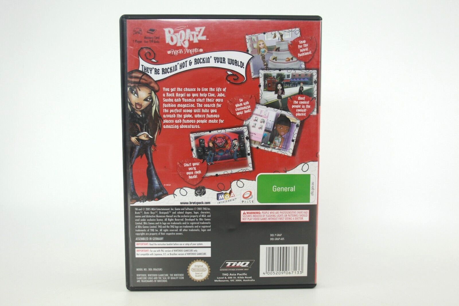 Bratz: Rock Angelz - Nintendo GameCube [PAL] - WITH WARRANTY