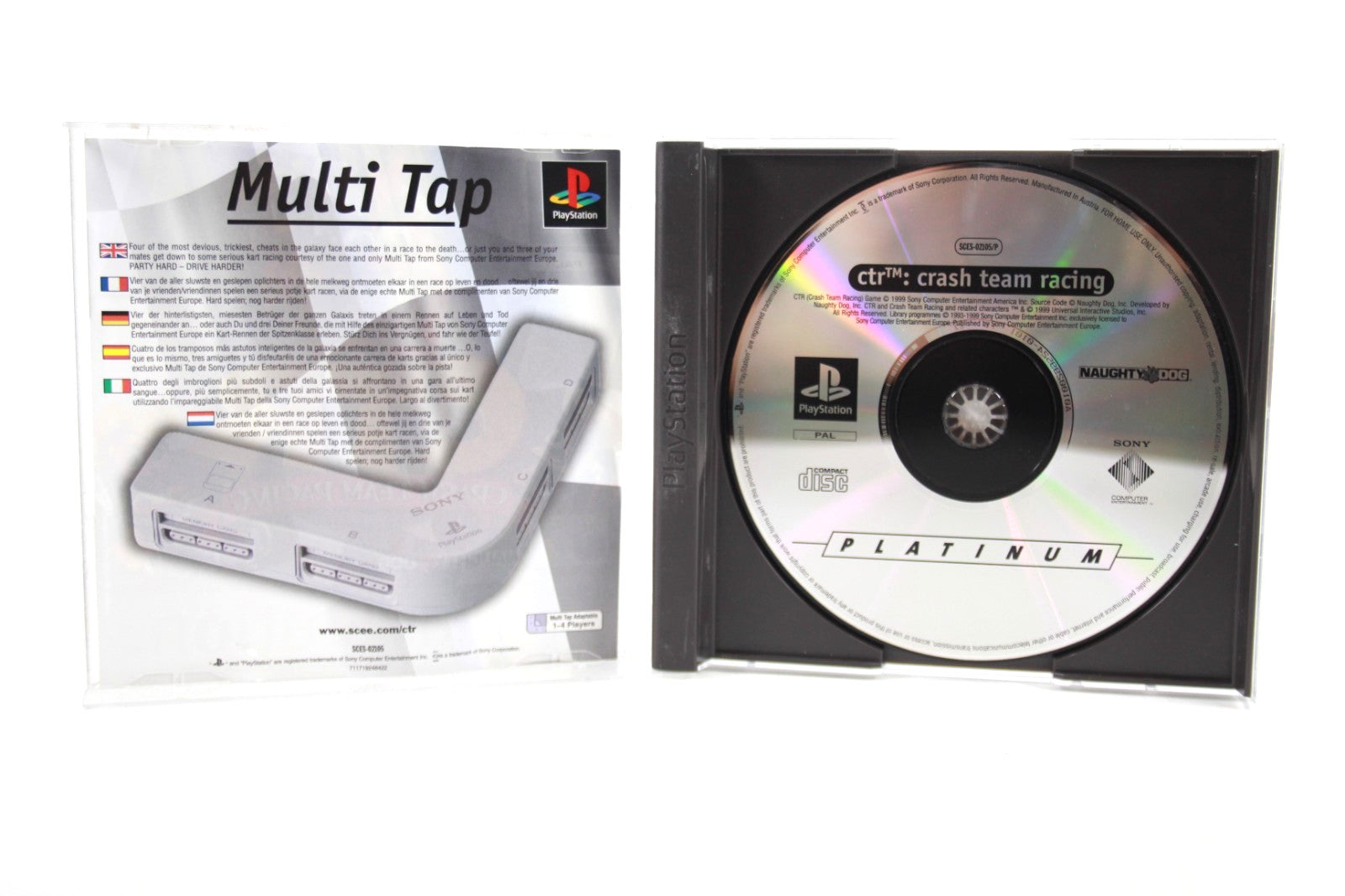 CTR: Crash Team Racing [Platinum] - PlayStation (PS1) [PAL] - WITH WARRANTY