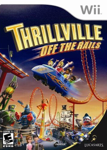 Thrillville: Off the Rails [DISC ONLY] (Nintendo Wii) [PAL] - WITH WARRANTY