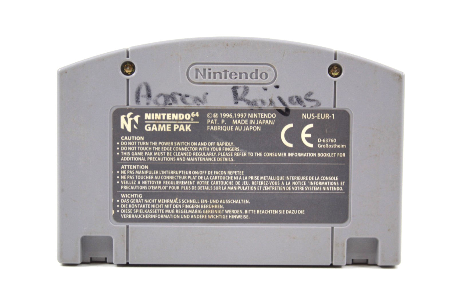 WCW NWO Revenge [CART ONLY] - Nintendo 64 (N64) [PAL] - WITH WARRANTY