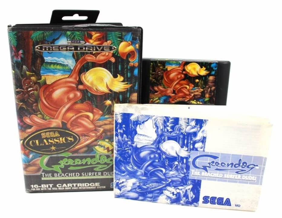 Greendog: The Beached Surfer Dude! - SEGA Mega Drive [PAL] WITH WARRANTY