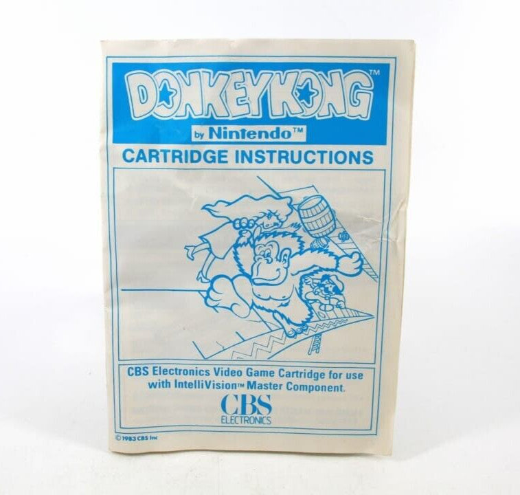 Donkey Kong - Mattel Intellivision [PAL] WITH WARRANTY