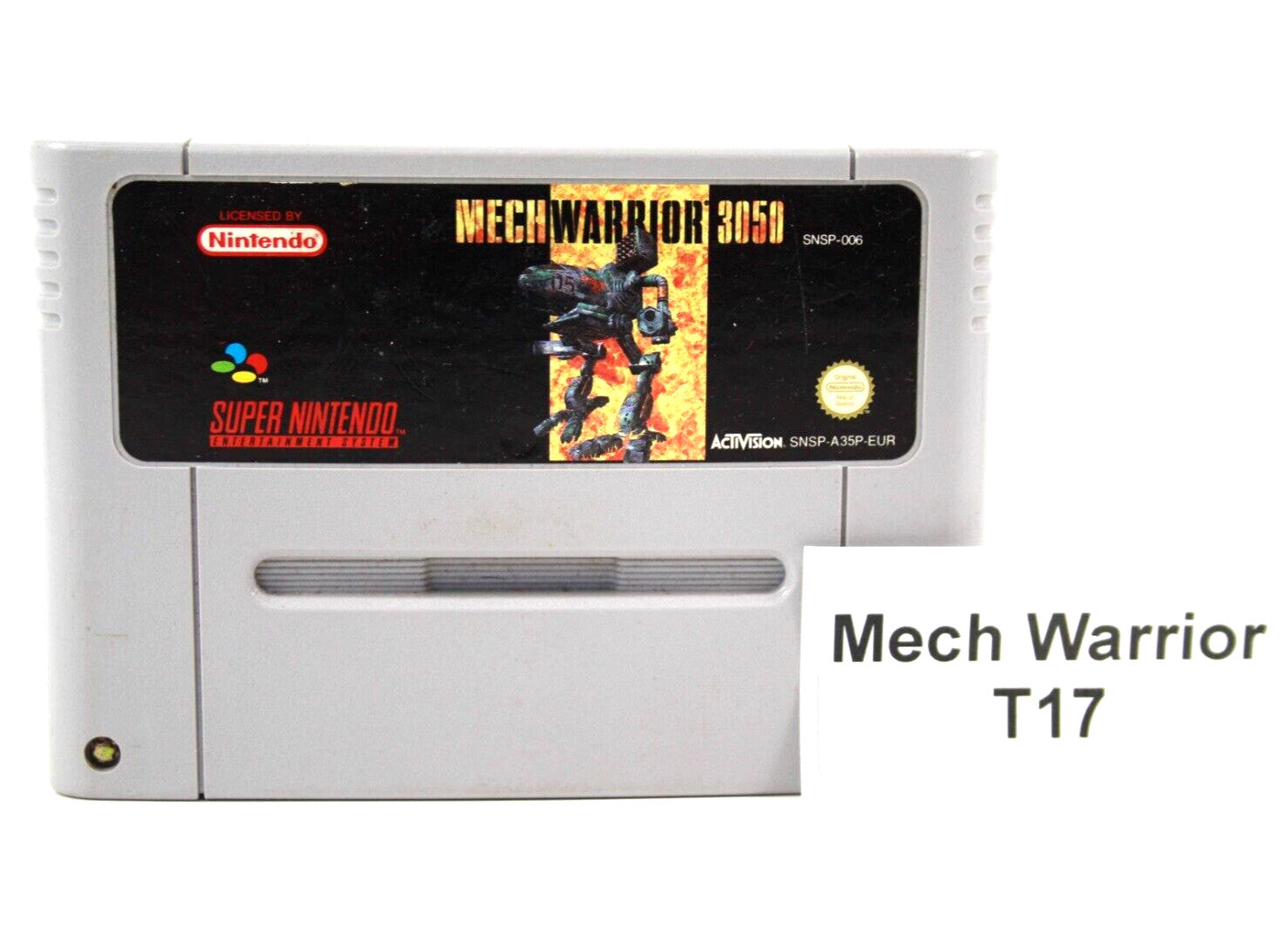 MechWarrior 3050 [CART ONLY] - Super Nintendo (SNES) [PAL] - WITH WARRANTY