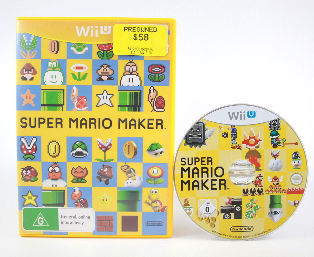 Super Mario Maker (Wii U) [PAL] - WITH WARRANTY