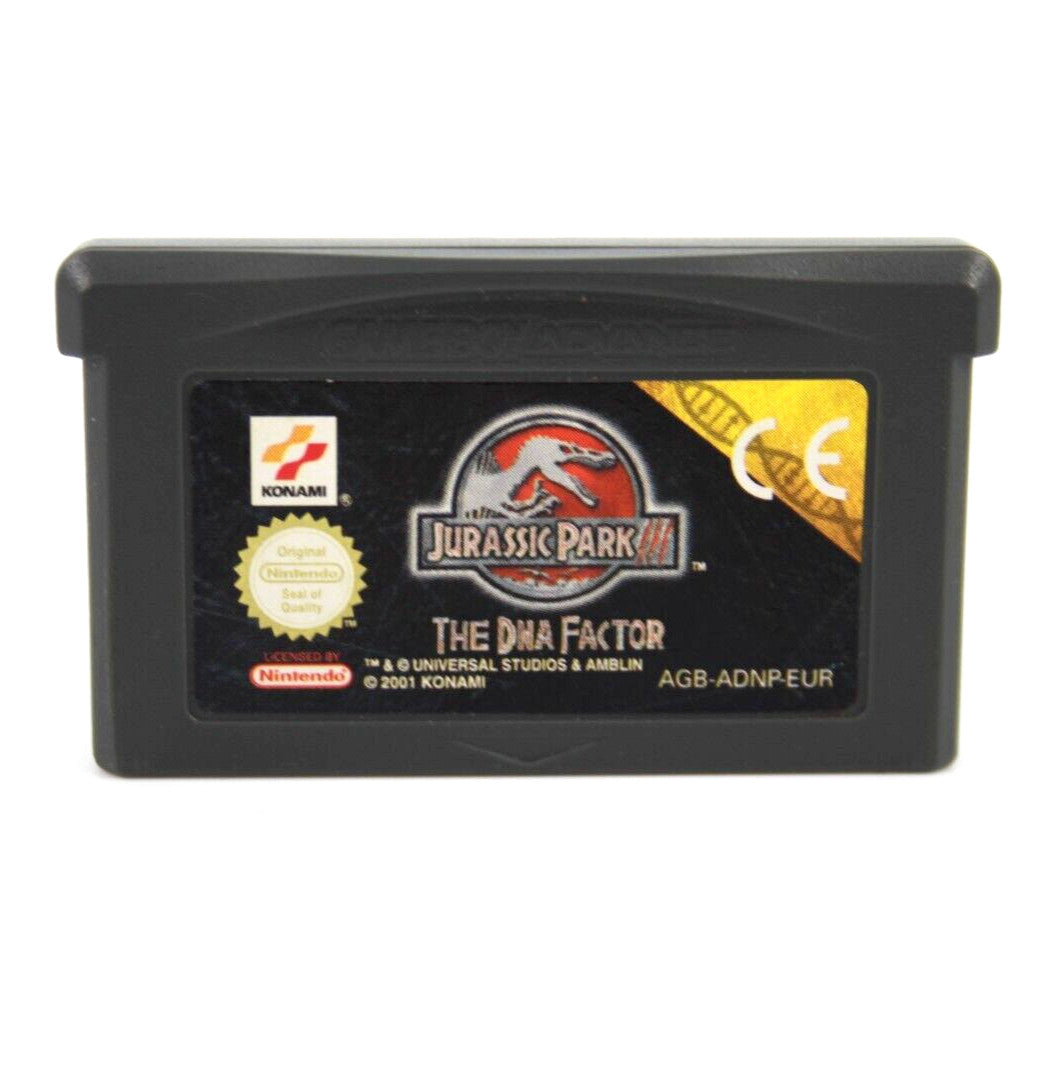 Jurassic Park III: The DNA Factor - Nintendo Game Boy Advance (GBA)