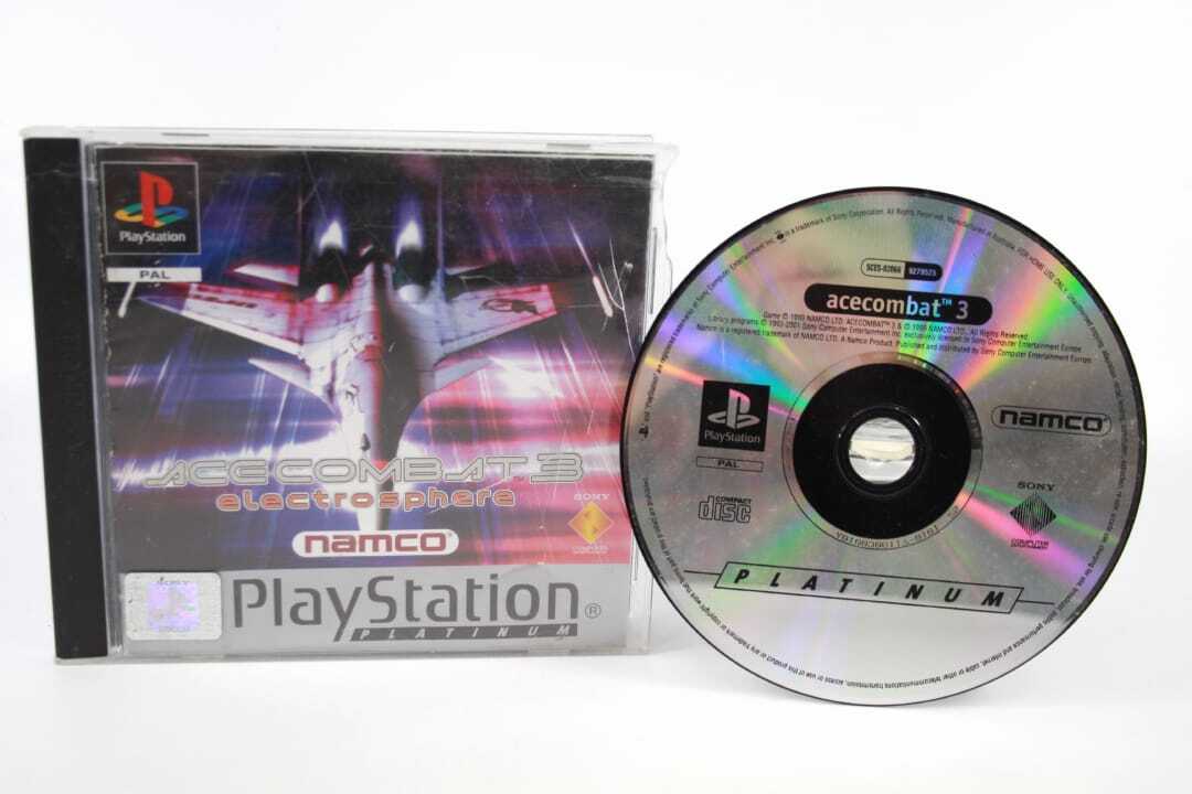 Acecombat 3 - Platinum (PS1) [PAL] - WITH WARRANTY
