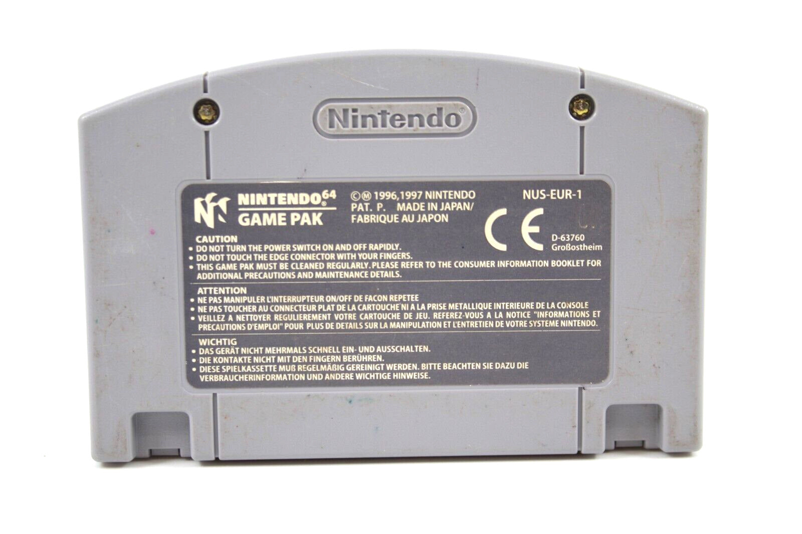 1080 Snowboarding [CART ONLY] - Nintendo 64 (N64) [PAL] - WITH WARRANTY