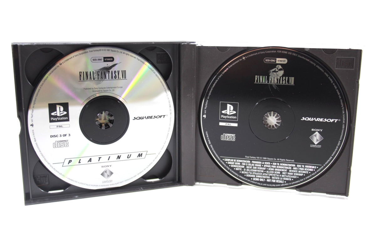 **MINT DISC** Final Fantasy VII (PS1) [PAL] - WITH WARRANTY [Platinum] *COS*
