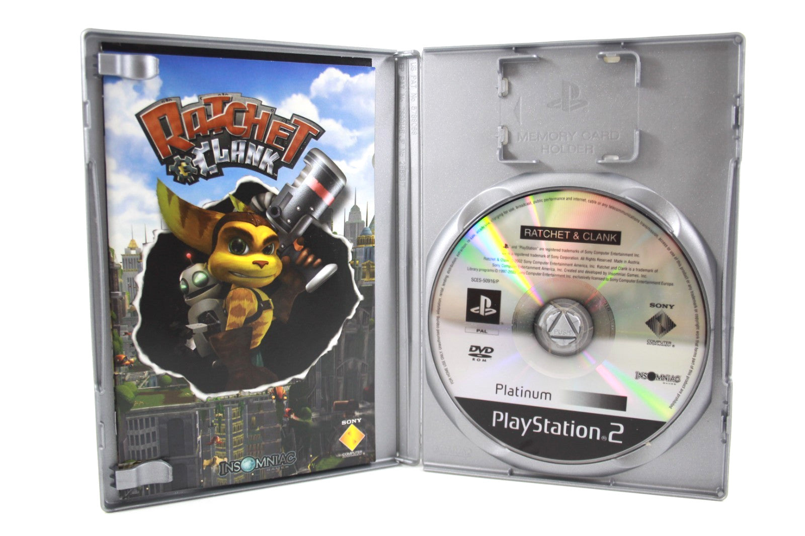 Ratchet & Clank (Platinum) - PlayStation 2 (PS2) [PAL] - WITH WARRANTY