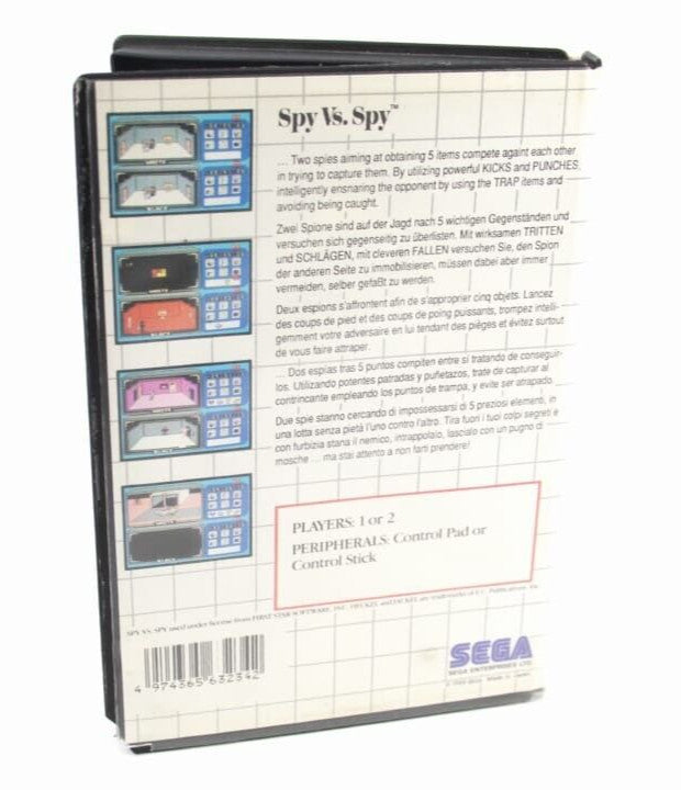 Spy vs. Spy - SEGA Master System [PAL] - WITH WARRANTY