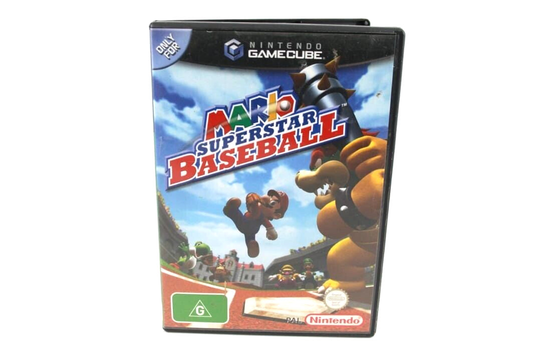 Mario Superstar Baseball - Nintendo GameCube [PAL] **CASE ONLY**