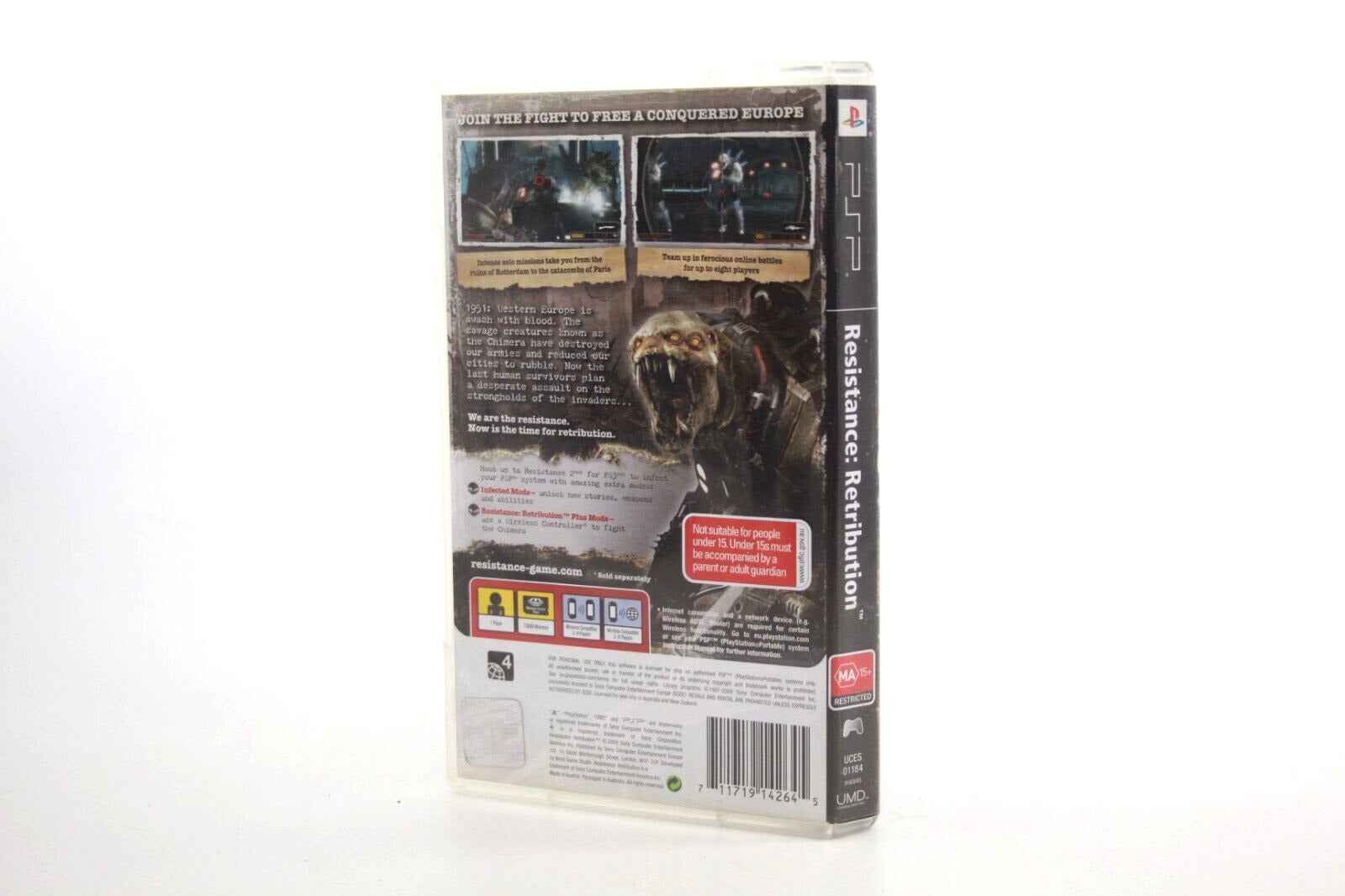 Resistance Retribution - PlayStation Portable (PSP) [PAL] - WITH WARRANTY