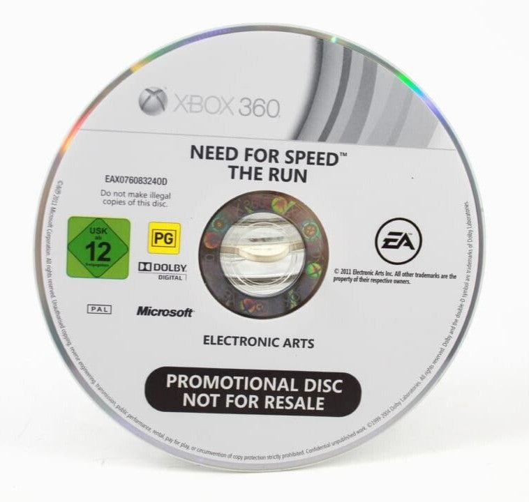 Need for Speed: The Run [Promotional Disc] Xbox 360 [PAL] WITH WARRANTY
