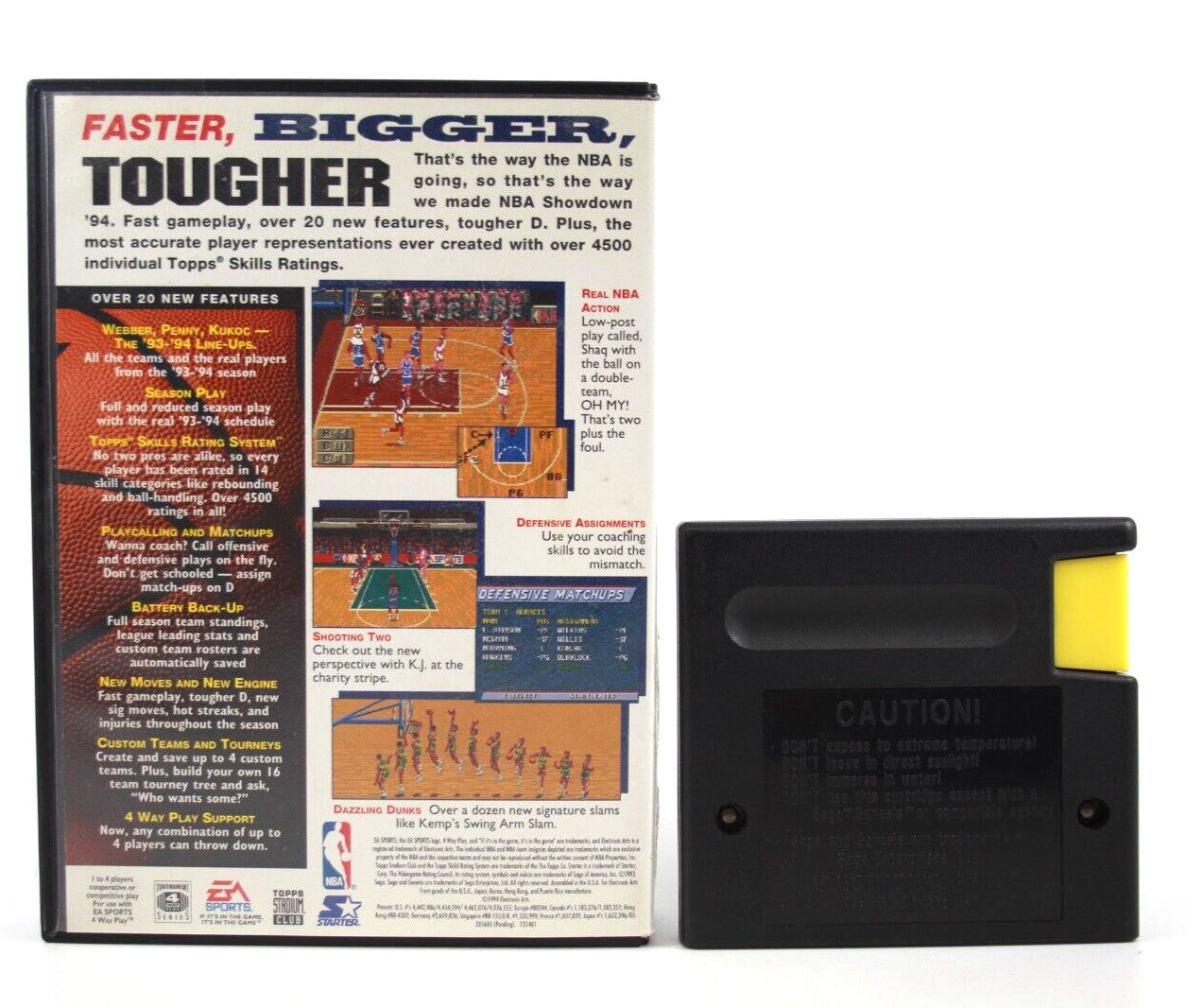 NBA Showdown '94 - SEGA Genesis [NTSC-U] - WITH WARRANTY