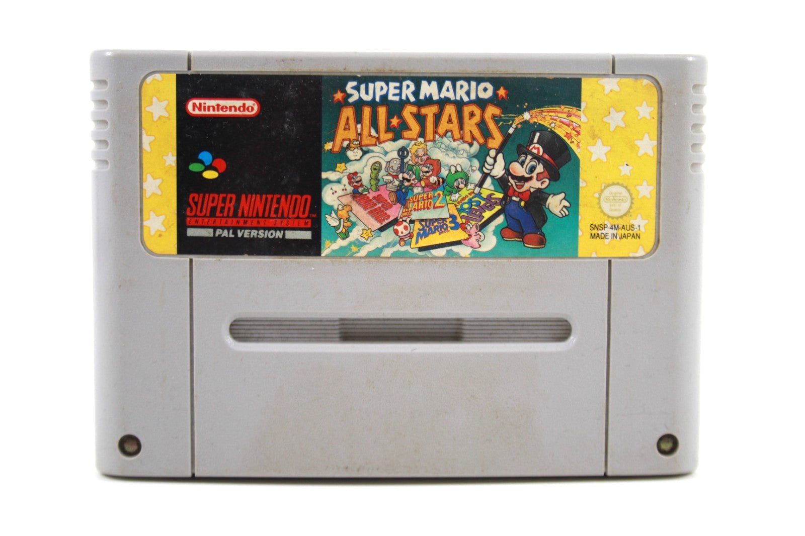 Super Mario All Stars [CART ONLY] - Super Nintendo (SNES) [PAL] - WITH WARRANTY