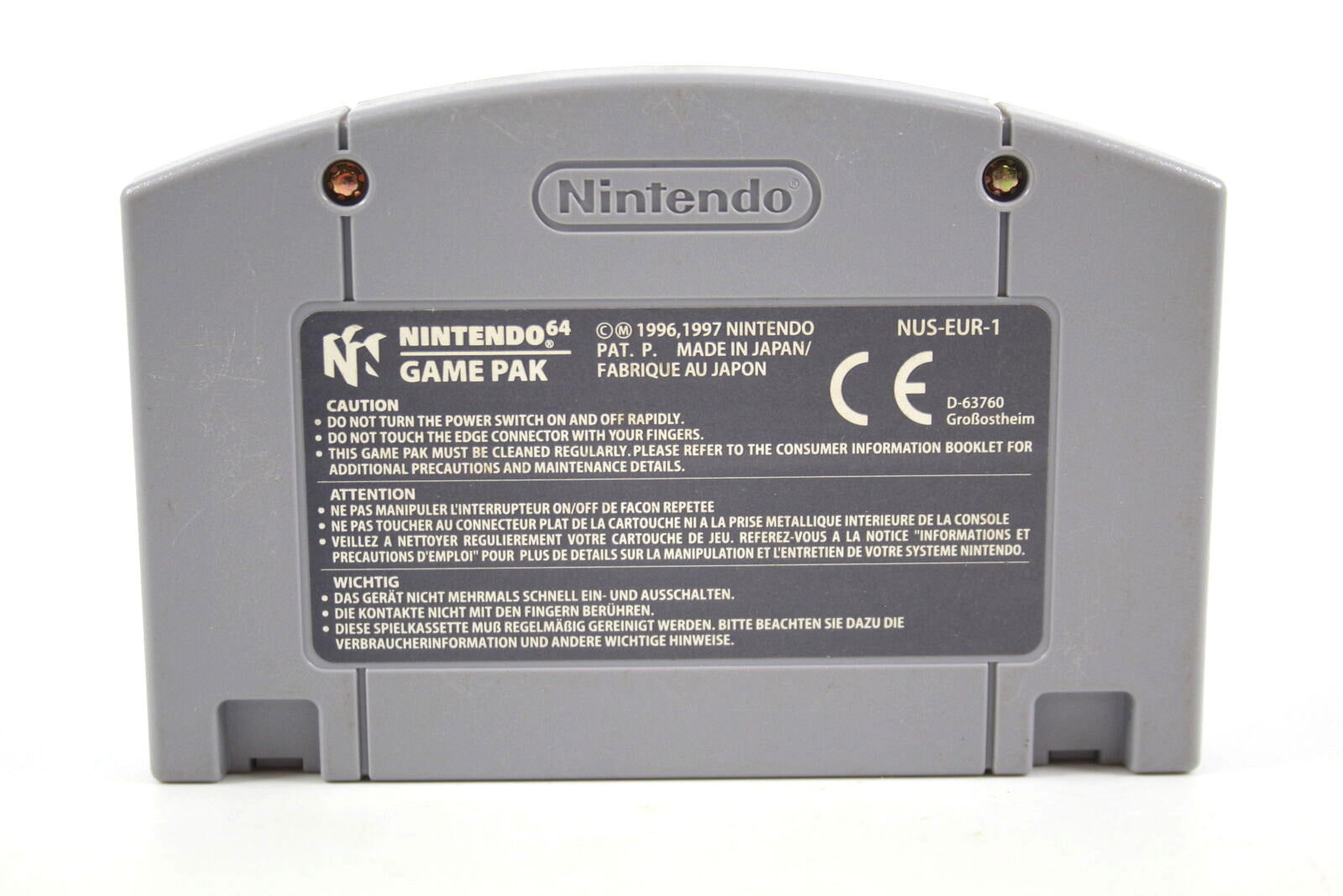 Kobe Bryant in NBA Courtside (N64) [PAL] - WITH WARRANTY