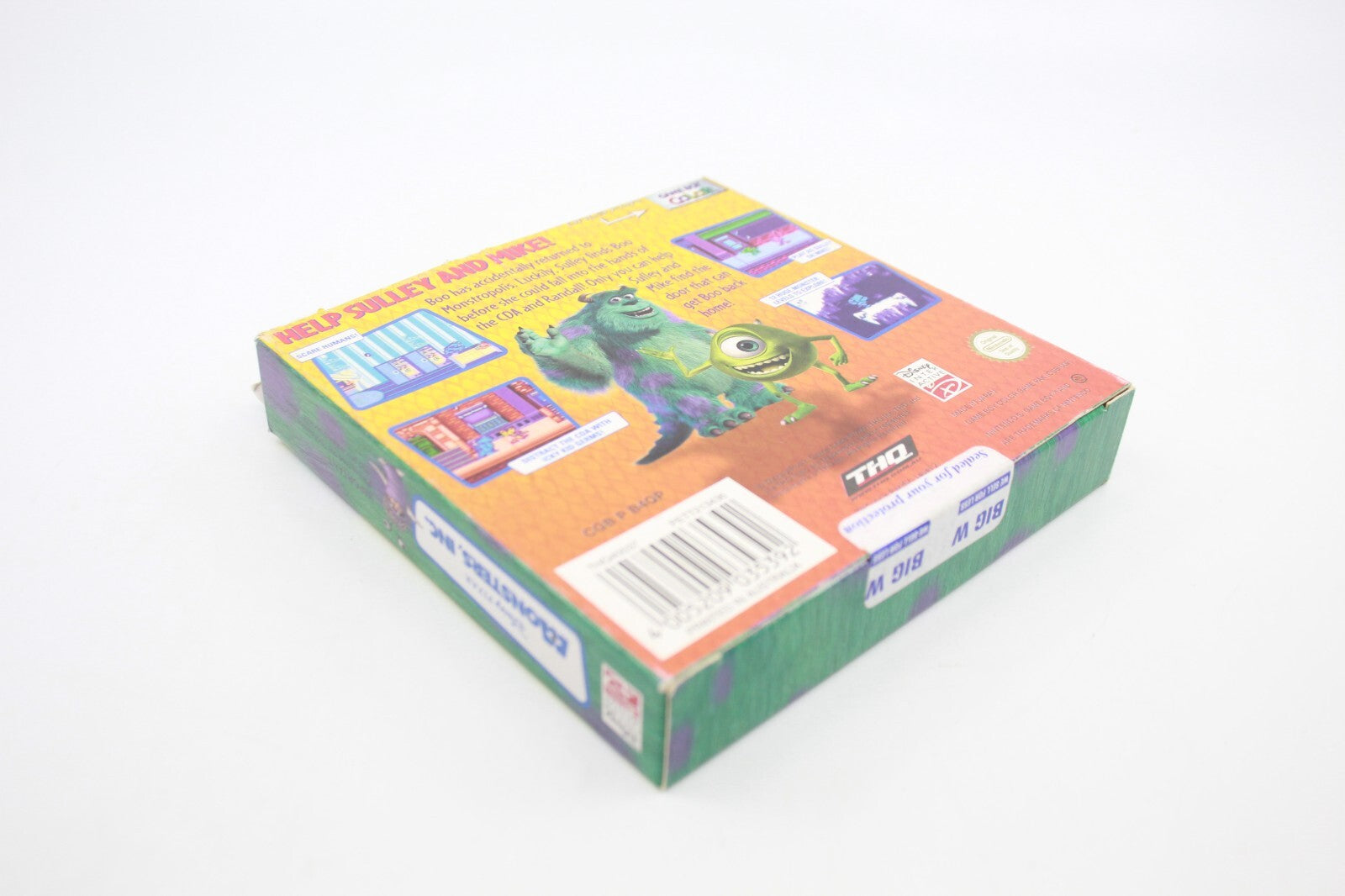 Monsters Inc Nintendo BOXED (Gameboy Color) [PAL]