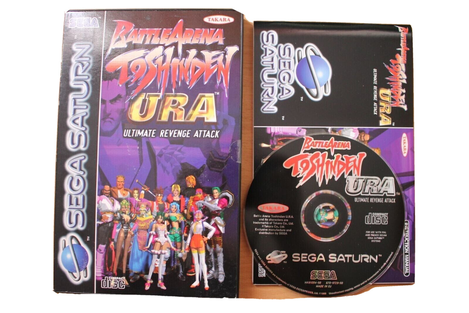 Battle Arena Toshinden Ultimate Revenge Attack (Sega Saturn) [PAL]
