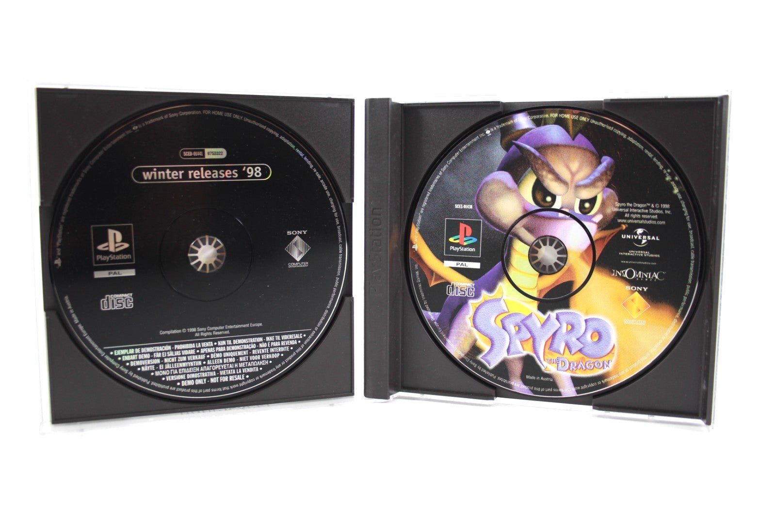 Spyro the Dragon - PlayStation 1 (PS1) [PAL] - WITH WARRANTY