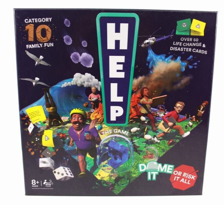 Help The Game: Dome It Or Risk It All - Board Game