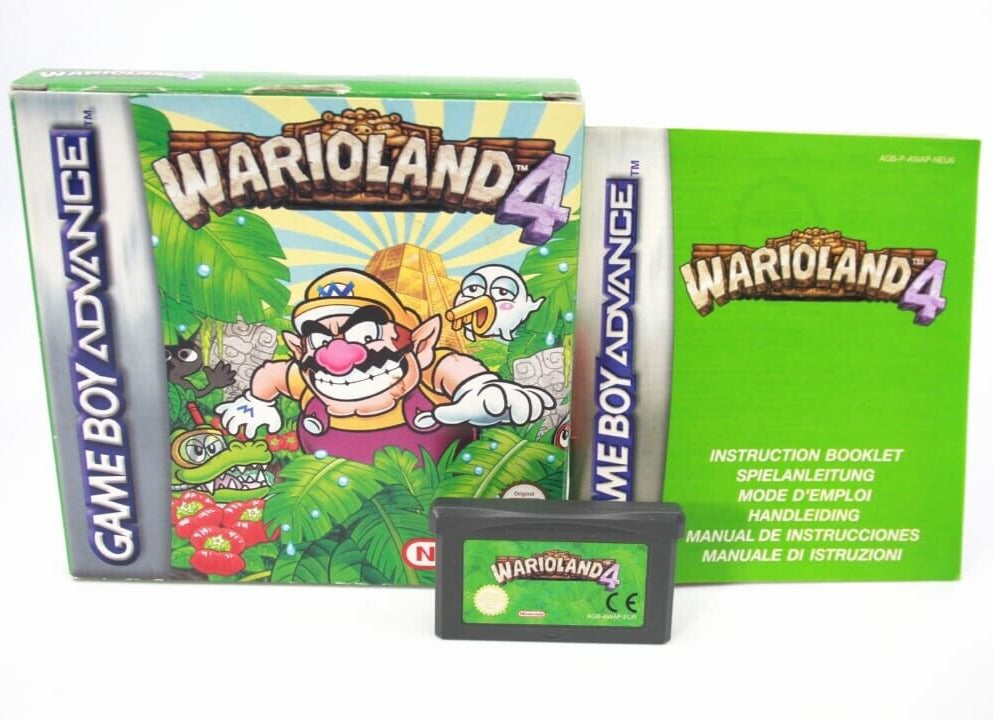 Wario Land 4 - Nintendo Game Boy Advance (GBA) [PAL] WITH WARRANTY