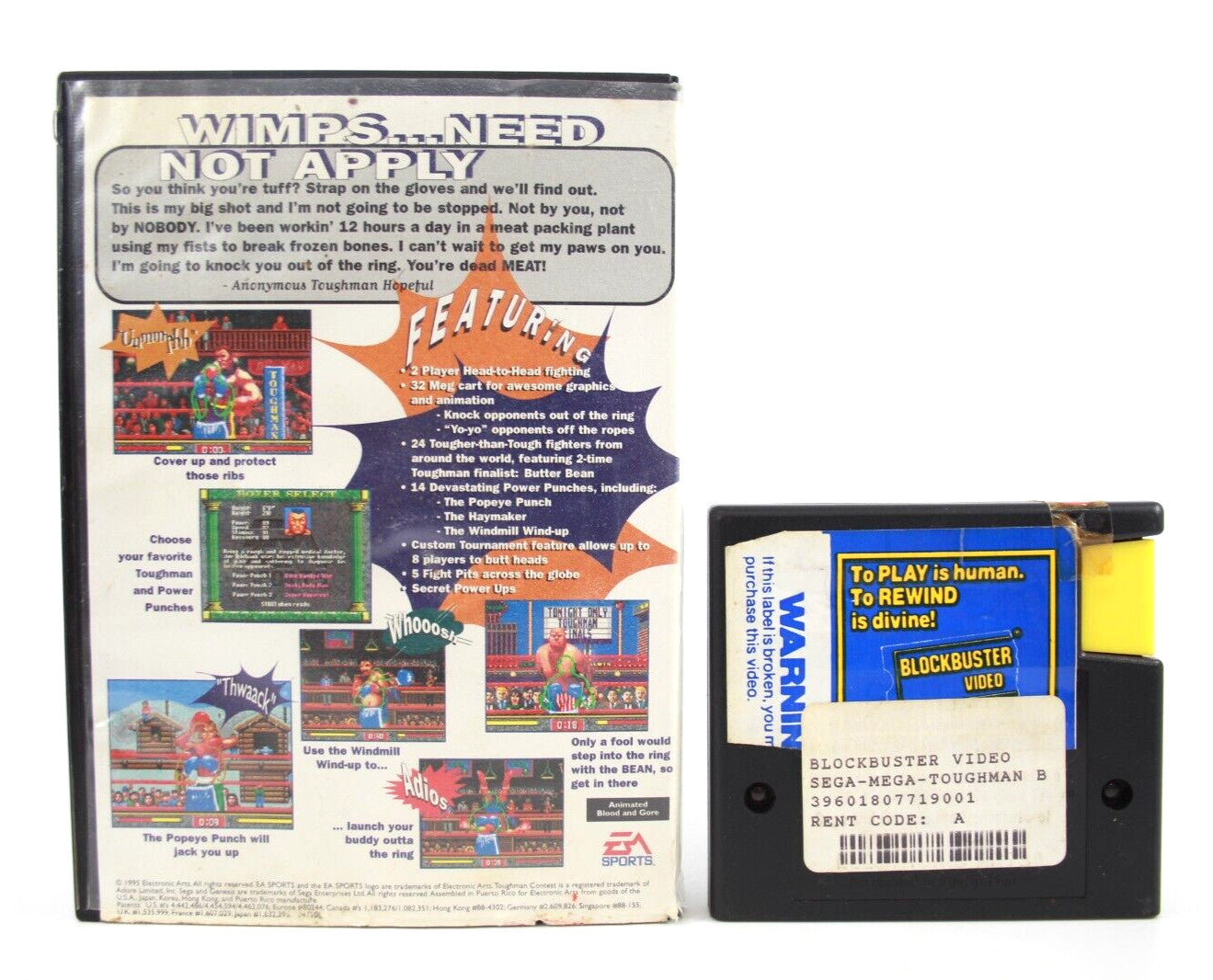 Toughman Contest - SEGA Genesis [NTSC-U] - WITH WARRANTY