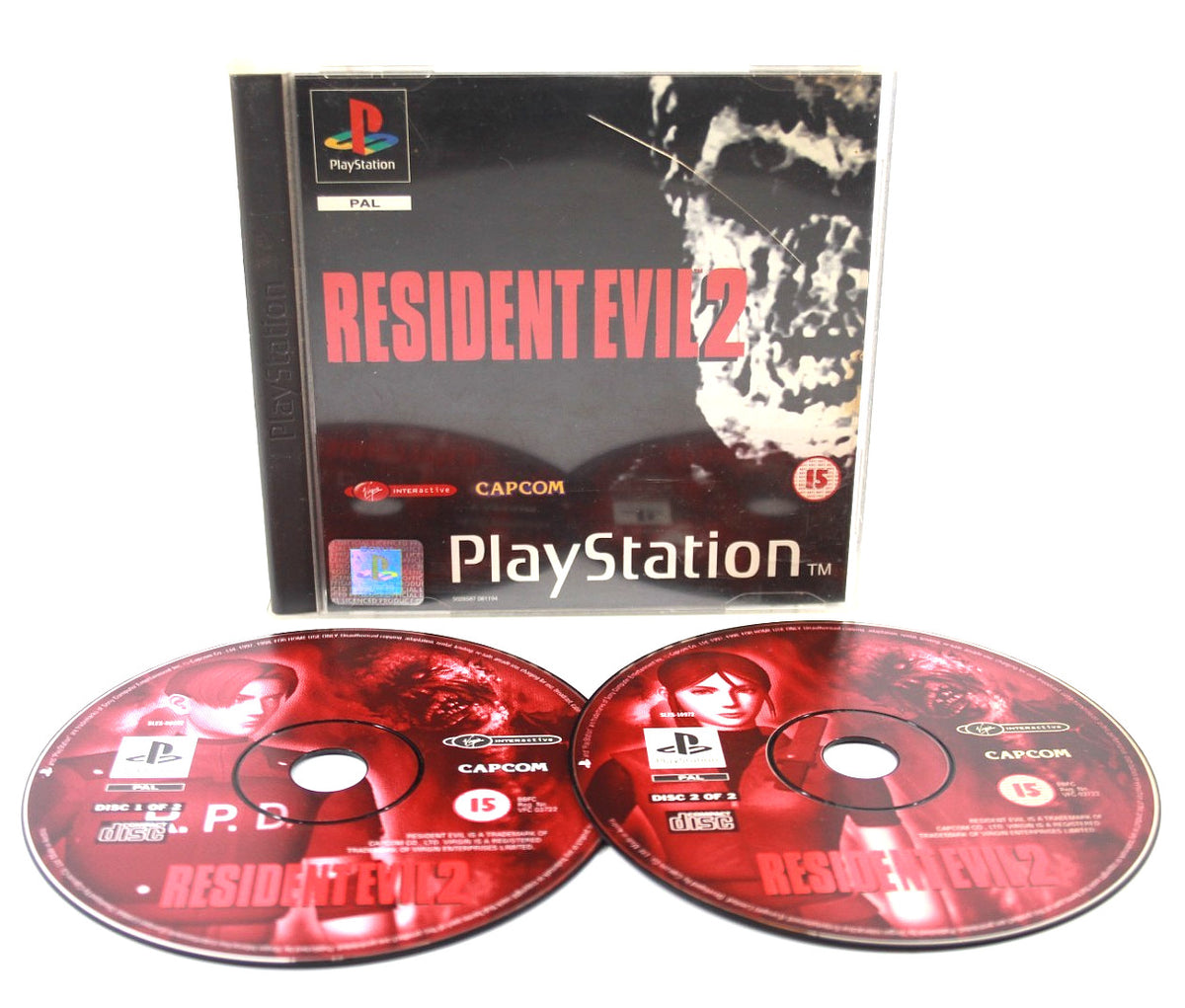 **MINT DISC** Resident Evil 2 (PS1) [PAL] - WITH WARRANTY [BLACK LABEL] *COS*