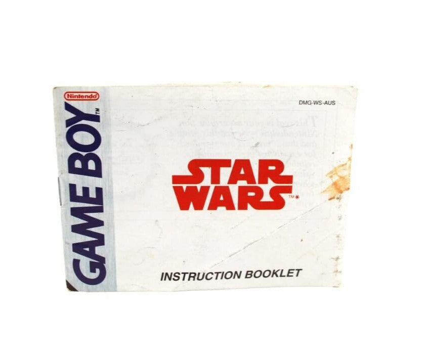 Star Wars - (Nintendo Game Boy) ***Manual Only***