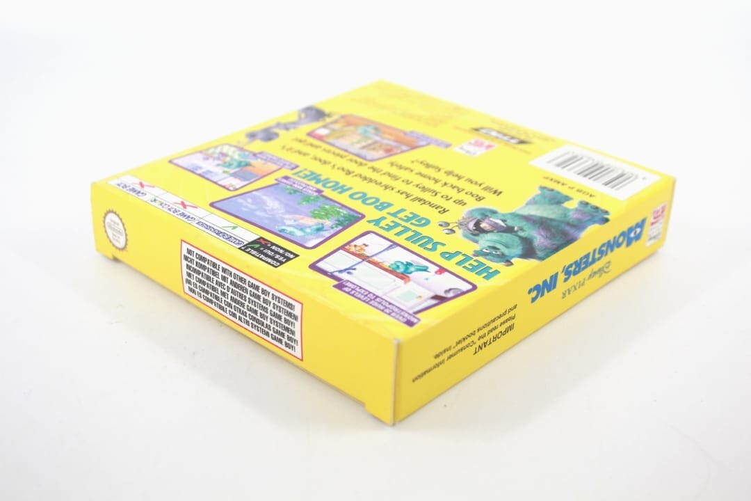 Disney/Pixar Monsters, Inc. - Nintendo Game Boy Advance (GBA) *BOX ONLY*