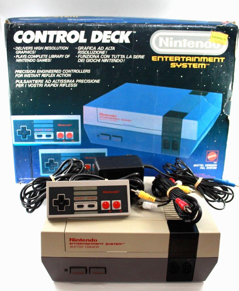 Official Nintendo Entertainment System NES Complete in box CIB - TESTED WORKING