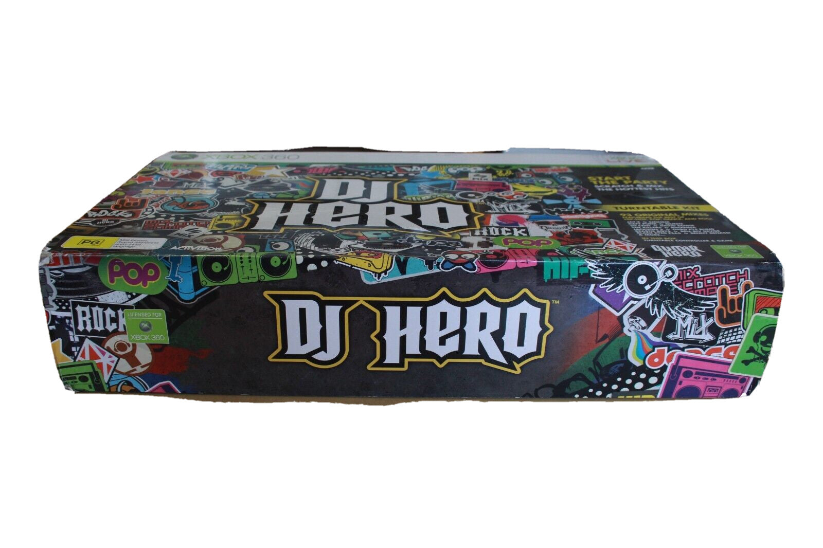 DJ Hero + Turntable - Microsoft Xbox 360 [PAL] WITH WARRANTY