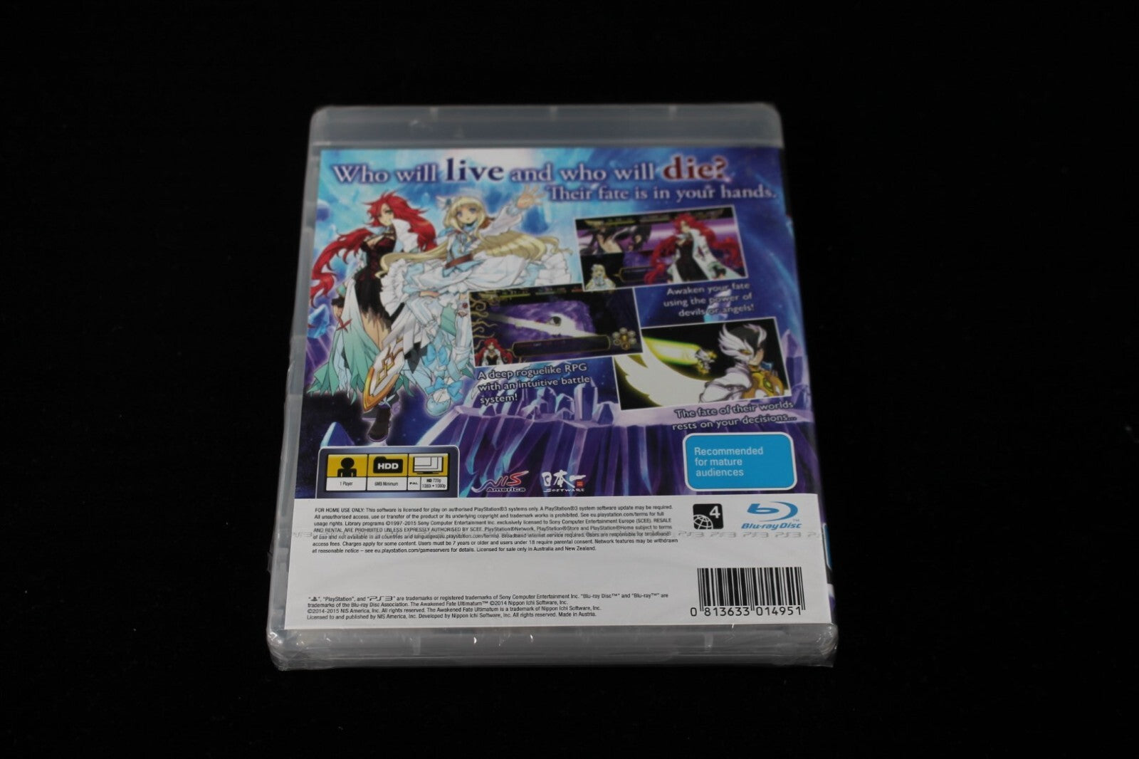 The Awakened Fate: Ultimatum - NEW & SEALED (PS3) [PAL] - WITH WARRANTY