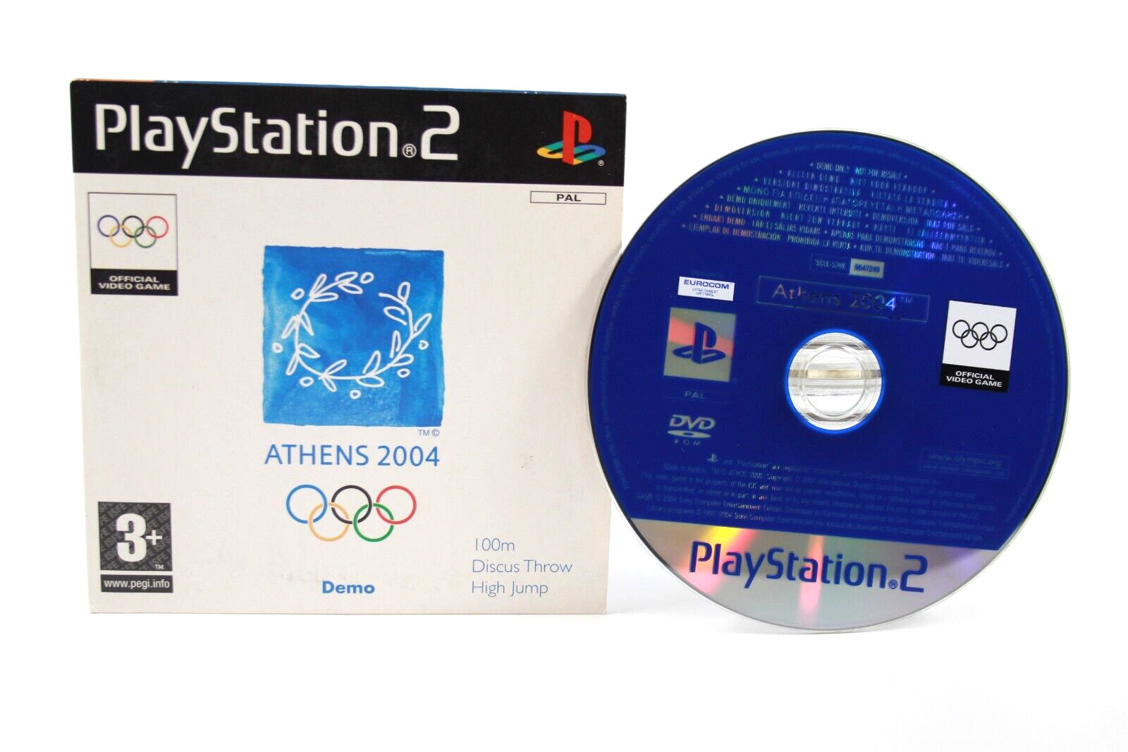 Athens 2004 Olympics DEMO DISC - PlayStation 2 (PS2) - WITH WARRANTY