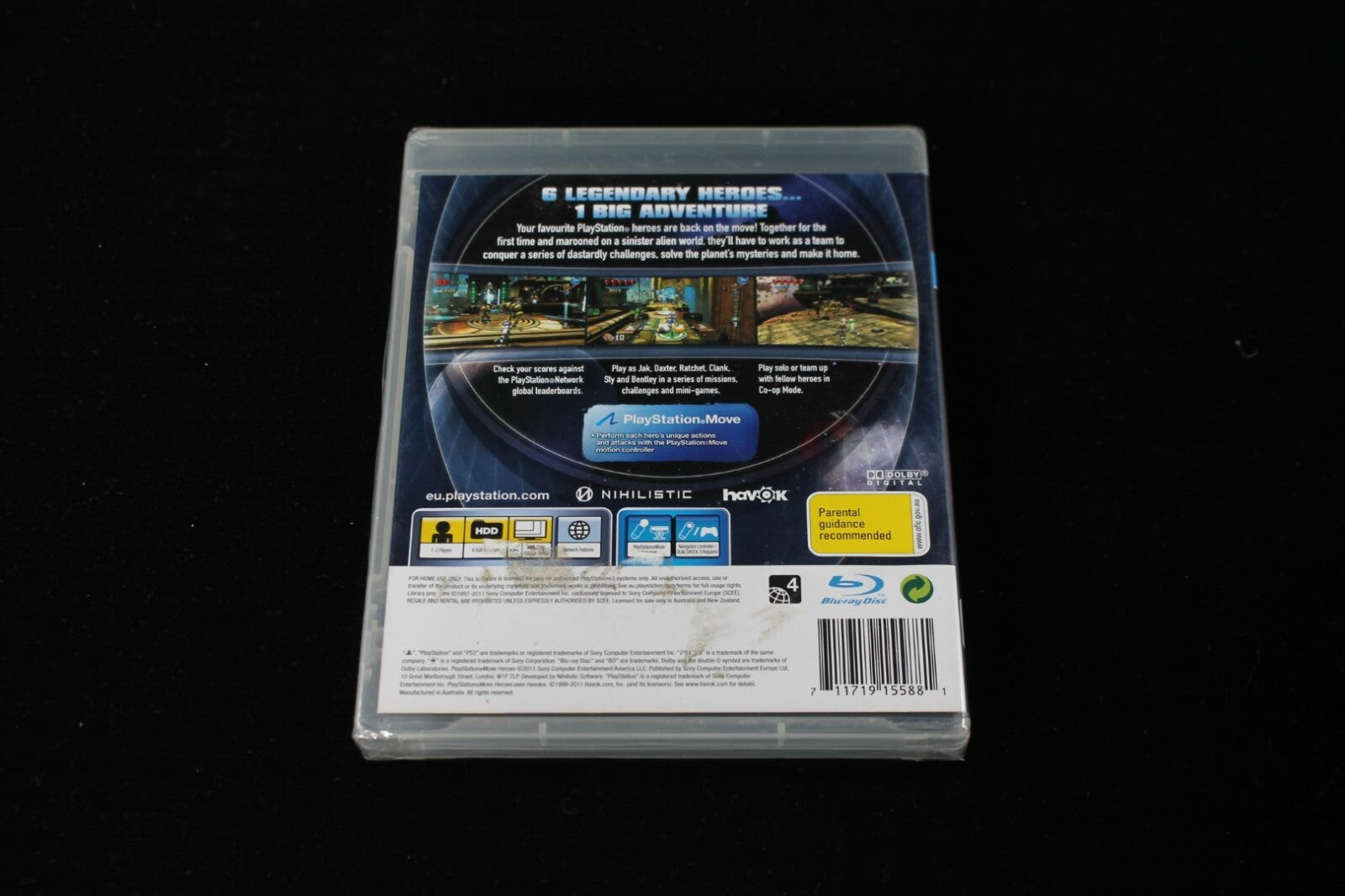 PlayStation Move Heroes - NEW & SEALED (PS3) [PAL] - WITH WARRANTY