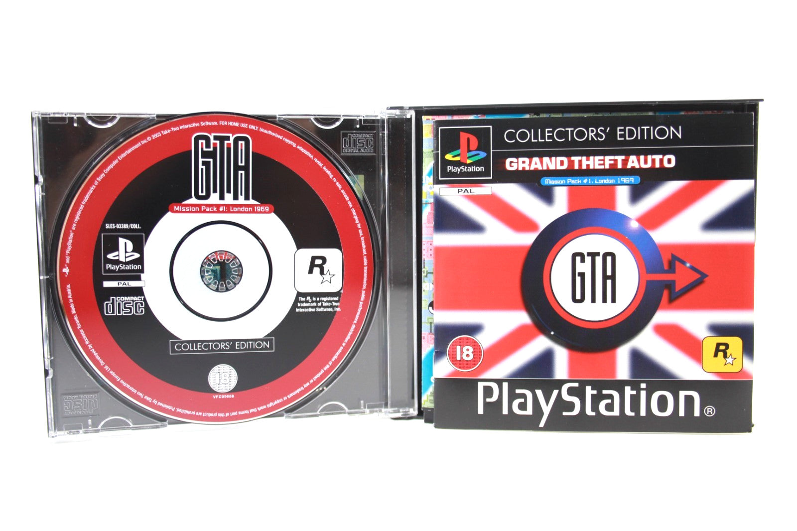 Grand Theft Auto Collectors Edition - PlayStation (PS1) [PAL] *MISSING GTA1*