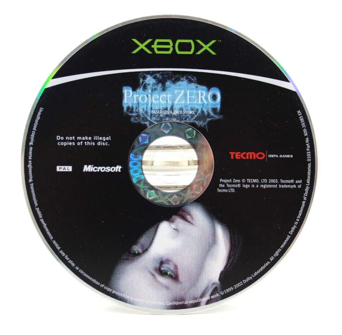 Project Zero [DISC ONLY] Original Xbox [PAL] - WITH WARRANTY