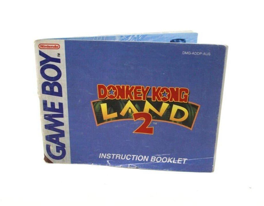 Donkey Kong Land 2 - (Nintendo Game Boy)  ***Manual Only***