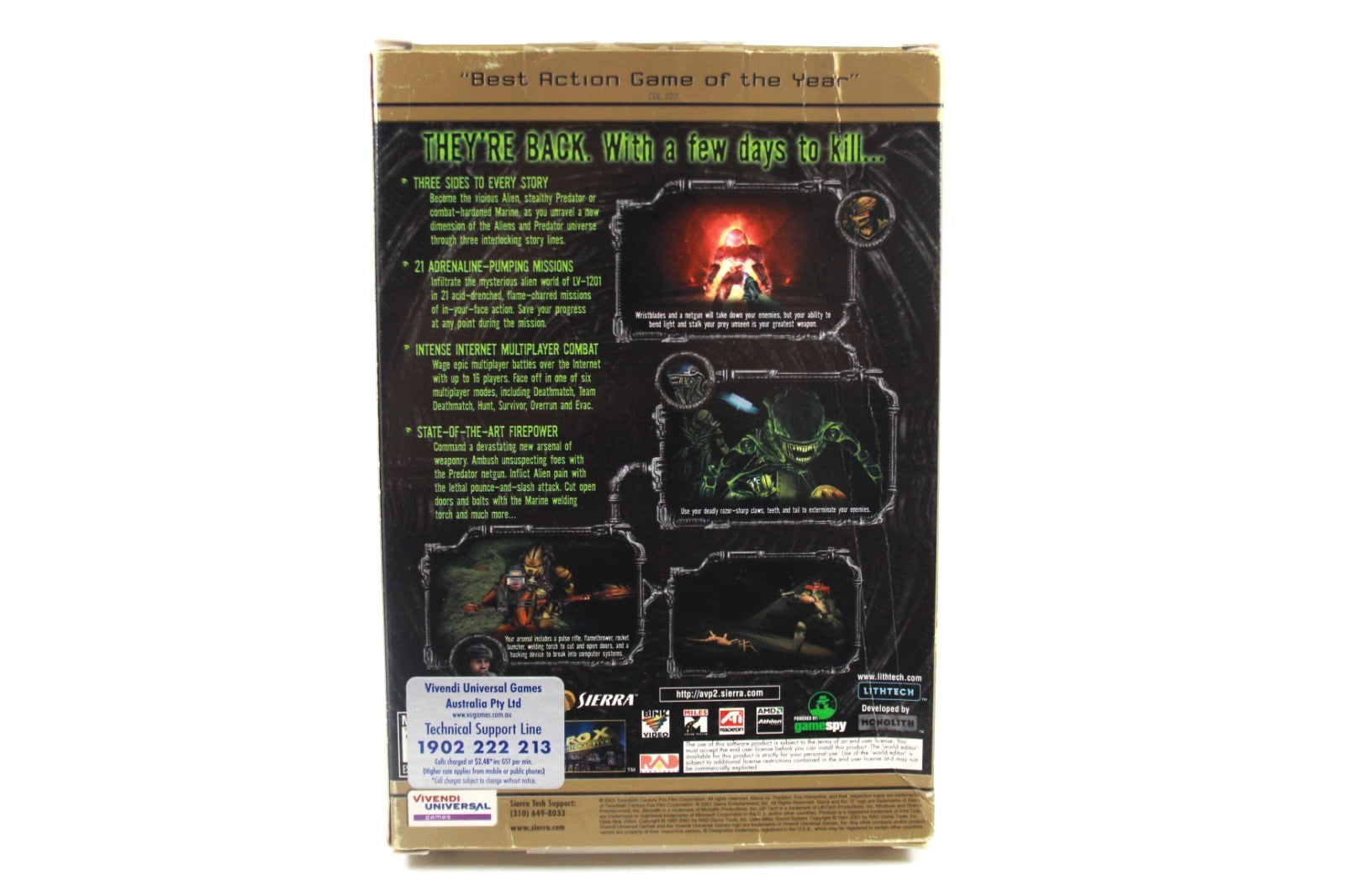 Alien VS Predator 2 - PC CD-ROM [NTSC-U] - WITH WARRANTY