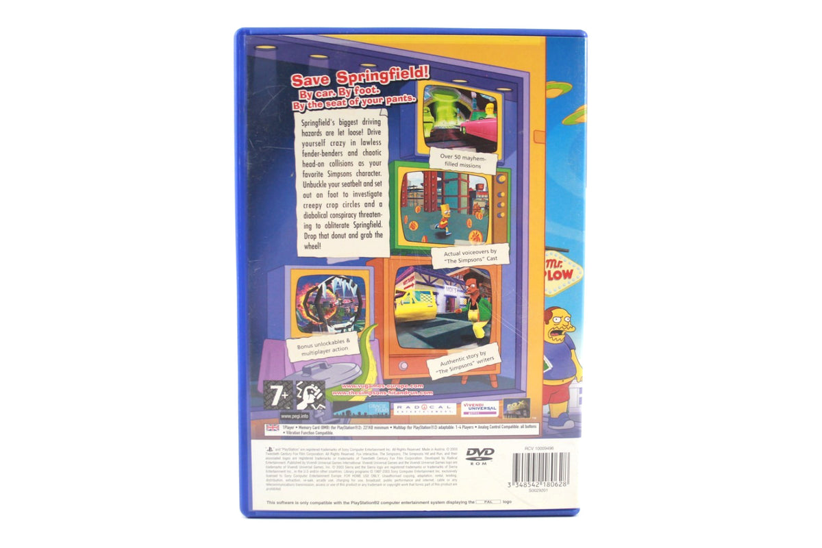 **MINT DISC** The Simpsons: Hit & Run (PS2) [PAL] - WITH WARRANTY