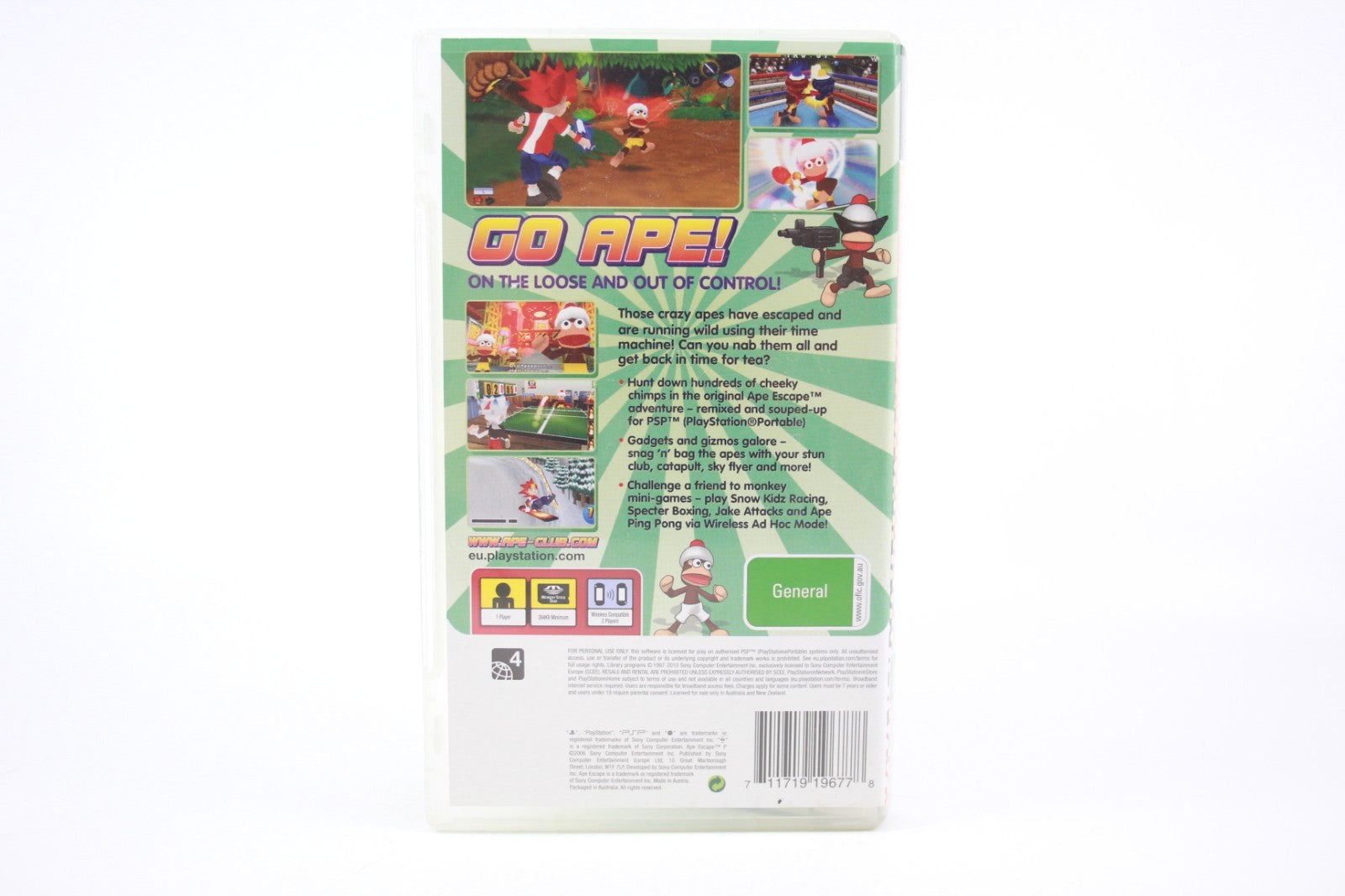 Ape Escape P - PlayStation Portable (PSP) [PAL] - WITH WARRANTY