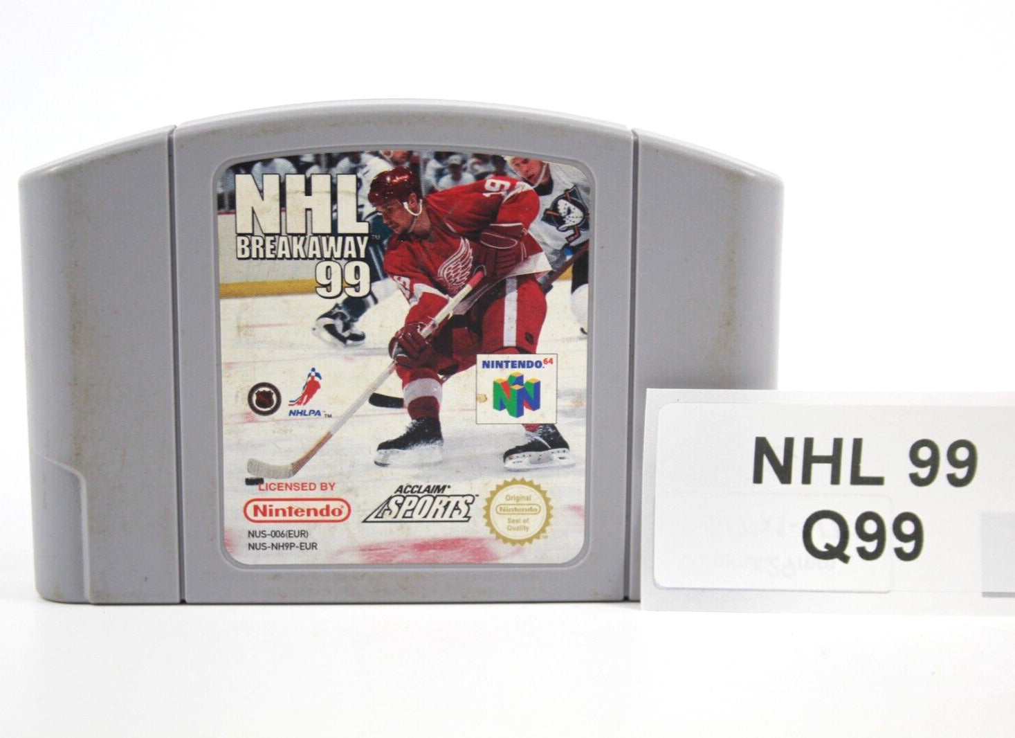 NHL Breakaway 99 [CART ONLY] - Nintendo 64 (N64) [PAL] WITH WARRANTY
