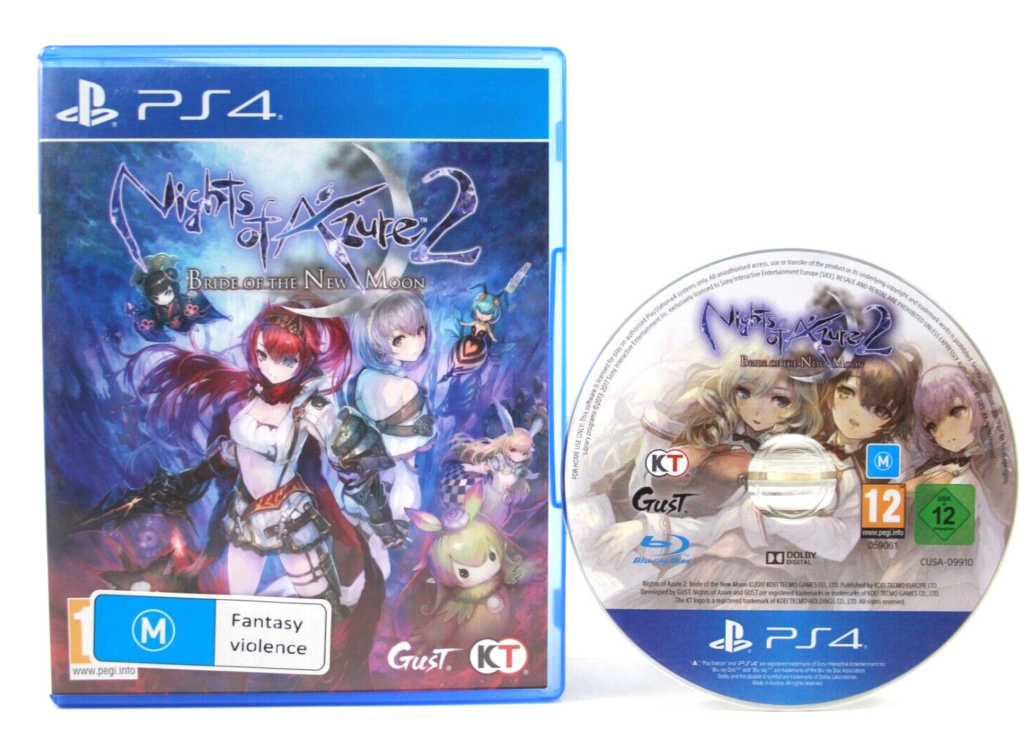 Nights of Azure 2: Bride Of The New Moon - PlayStation 4 (PS4) [PAL] - WARRANTY