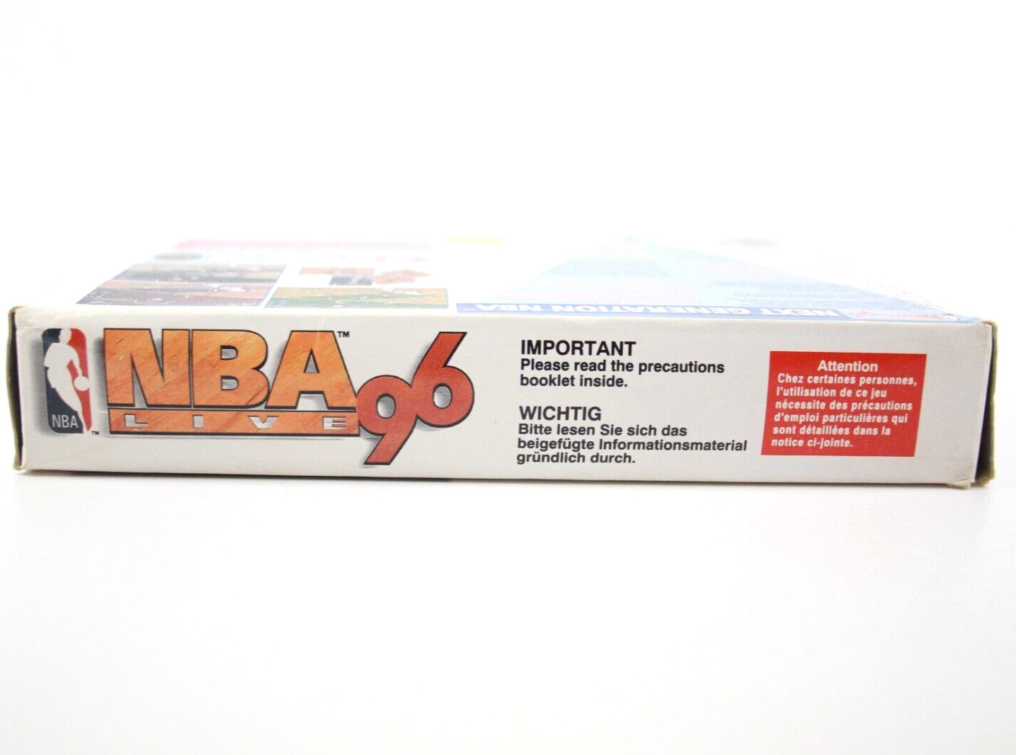 NBA Live 96 [BOX ONLY] - Super Nintendo (SNES) [PAL] - WITH WARRANTY