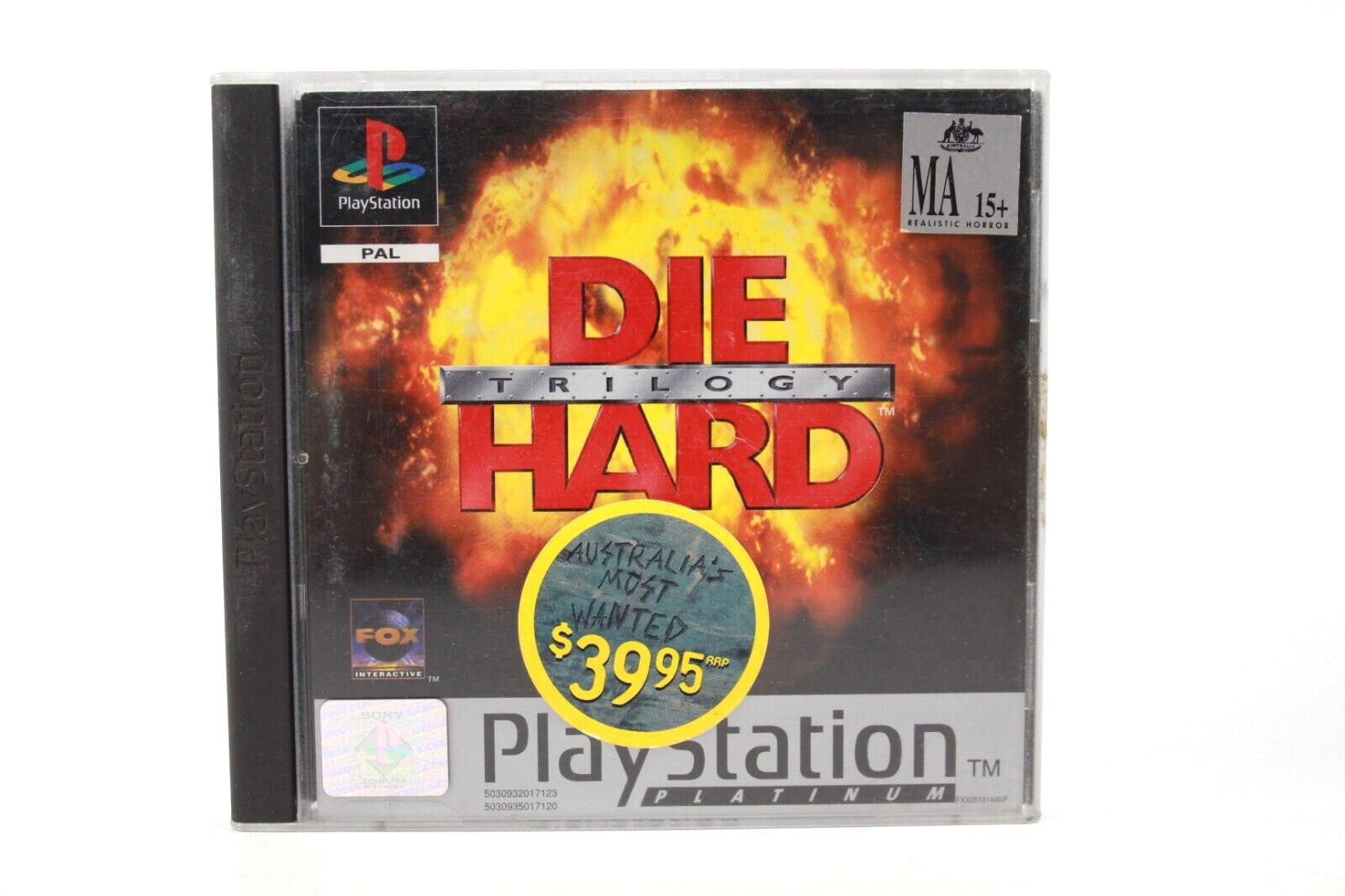 Die Hard Trilogy [Platinum] - PlayStation 1 (PS1) [PAL] - WITH WARRANTY