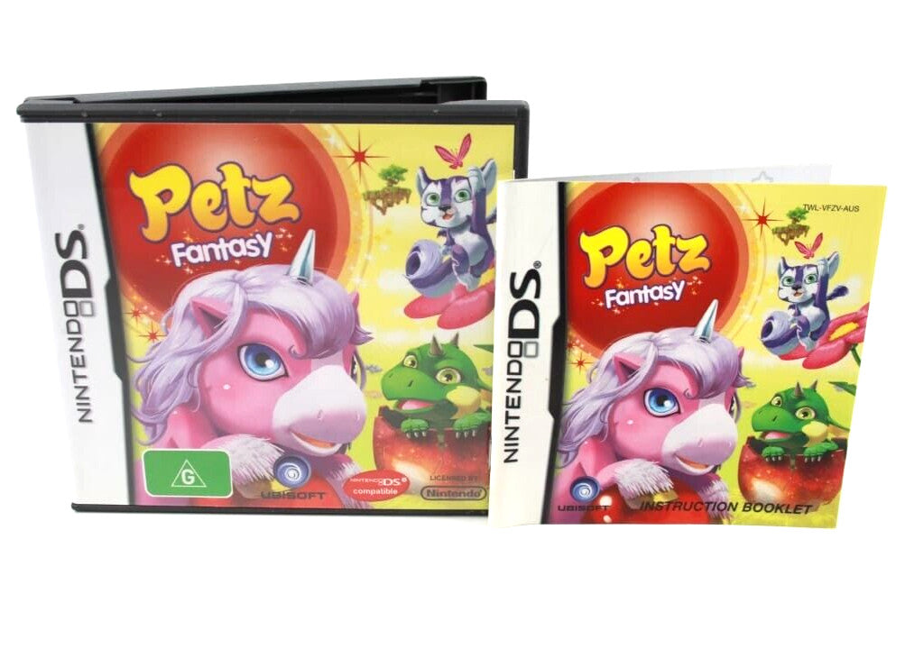 Petz Fantasy - Nintendo DS [PAL] **CASE/MANUAL ONLY**