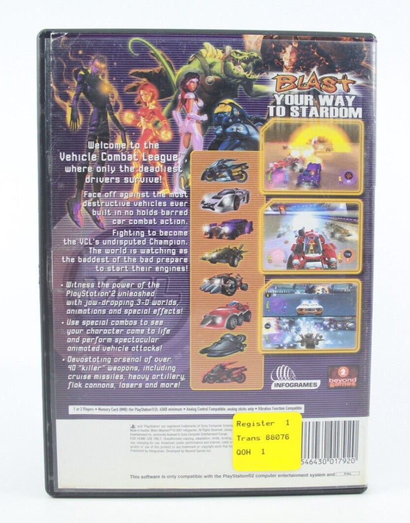 Motor Mayhem - PlayStation 2 (PS2) [PAL] - WITH WARRANTY
